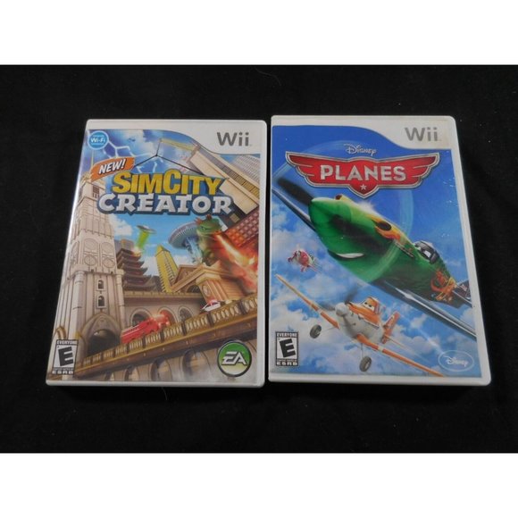 Nintendo Wii SimCity Creator + Disney's Planes Tested work - Picture 14 of 14